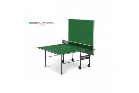 Стол Теннисный Olympic Optima Зелёный С Сеткой